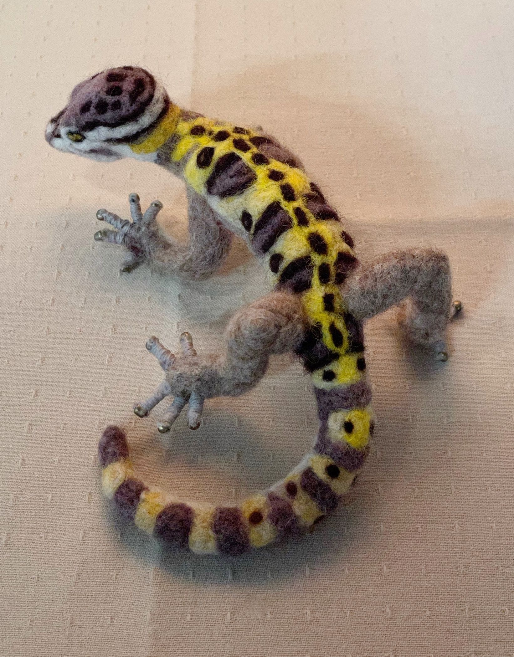 Needle Felted Arizona
Gecko.